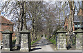 Princess Road entrance to Malton Cemetery