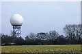 National Air Traffic Service radar dome at Bovingdon