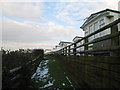 Footpath through caravan park