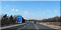 M56 Motorway approaching Junction 11