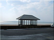 TV4898 : Shelter on Seaford Seafront by Paul Gillett