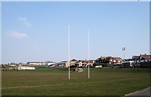 TV4799 : Rugby Pitch, Salts Recreation ground by Paul Gillett