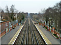 Central line north of Theydon Bois