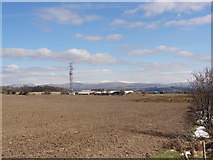 SD5467 : Mobile Phone Transmitter near Far Highfield Farm by Bryan Pready