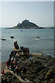 SW5130 : Queue for St.Michael's Mount by Peter Trimming