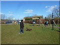 A busy scene at Deddington Rec