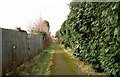 Public footpath to Kittiwake Drive, Spennells, Kidderminster