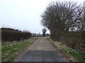 Track to sewage works, Wellesbourne