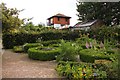 Flowerbeds in Surrey Docks Farm