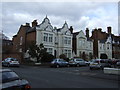 Houses on Heath Terrace, Leamington Spa