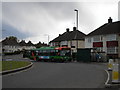 Bus on Burnside Green, Bilborough estate