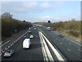 The M5 southbound near Gloucester