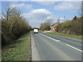 Fosse Way (A429) heading north near Rowborough Farm