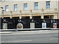 An Oxonian alphabet in Broad Street (N to R)