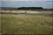 SW5131 : Marazion Marsh, Cornwall by Peter Trimming
