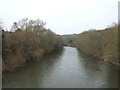 River Severn upstream of the Memorial Footbridge