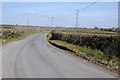 Country road near Llandyfaelog