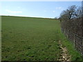 Farmland and hedgerow, Brickhouse Farm