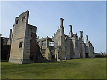 SP9292 : Ruined kitchen at Kirby Hall, Northamptonshire by Richard Humphrey
