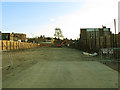 Demolition site adjacent to Blackwall Lane