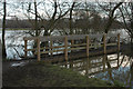 Footbridge on the Thames Path