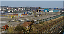 NX0661 : Site of Stranraer ferry terminal by The Carlisle Kid