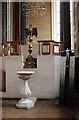 St Mary, Upper Street - Font & lectern