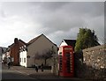 Red telephone kiosk, Porlock