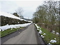 The lane past Caus Castle