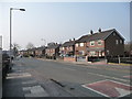 Houses on the west side of Crawford Avenue