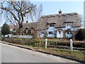 Thatched houses on Hampit Lane