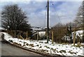 Snowy scene near Wheddon Cross