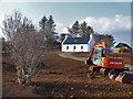 NG3957 : Renovating a croft house by John Allan