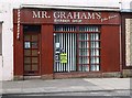NY1966 : Mr Graham's Barber Shop, Annan by Walter Baxter