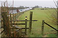 Footpath beside the M40: pity about the rain