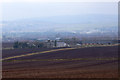 Ballinshoe Smithy and Lanark House from Ballinshoe