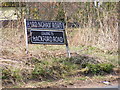 Hardingham Road sign