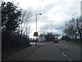 Snakey Lane at the entrance to Kempton Park waterworks