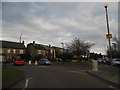 TQ1370 : Hanworth Road at the junction of Uxbridge Road by David Howard