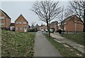 The newer houses on Plantation Side