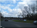 Roundabout at the junction of the A29 and the A281