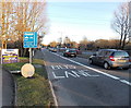 Wootton Bassett Road bus lane, Swindon