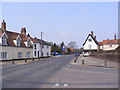 TM2899 : B1332 Norwich Road, Brooke by Geographer