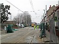 Tramway track renewal at Noel Street