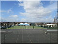 Heckmondwike Grammar School Playing Fields & Courts - viewed from Cawley Lane