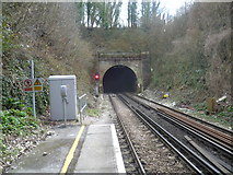TR2548 : Shepherd's Well Tunnel from Shepherd's Well station by Marathon