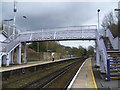 The footbridge at Kearsney station