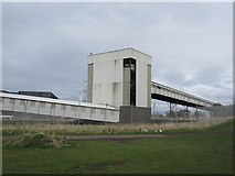 NT3975 : Conveyor, Cockenzie power station by Richard Webb