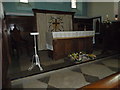 St John the Baptist, Burley: altar