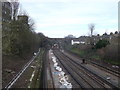 Railway towards Putney